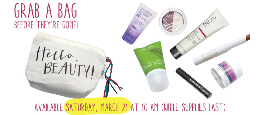 Whole Foods Market Grab a Beauty Bag Email