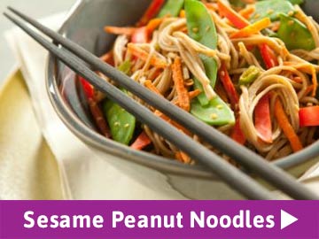 Seasam Peanut Noodles